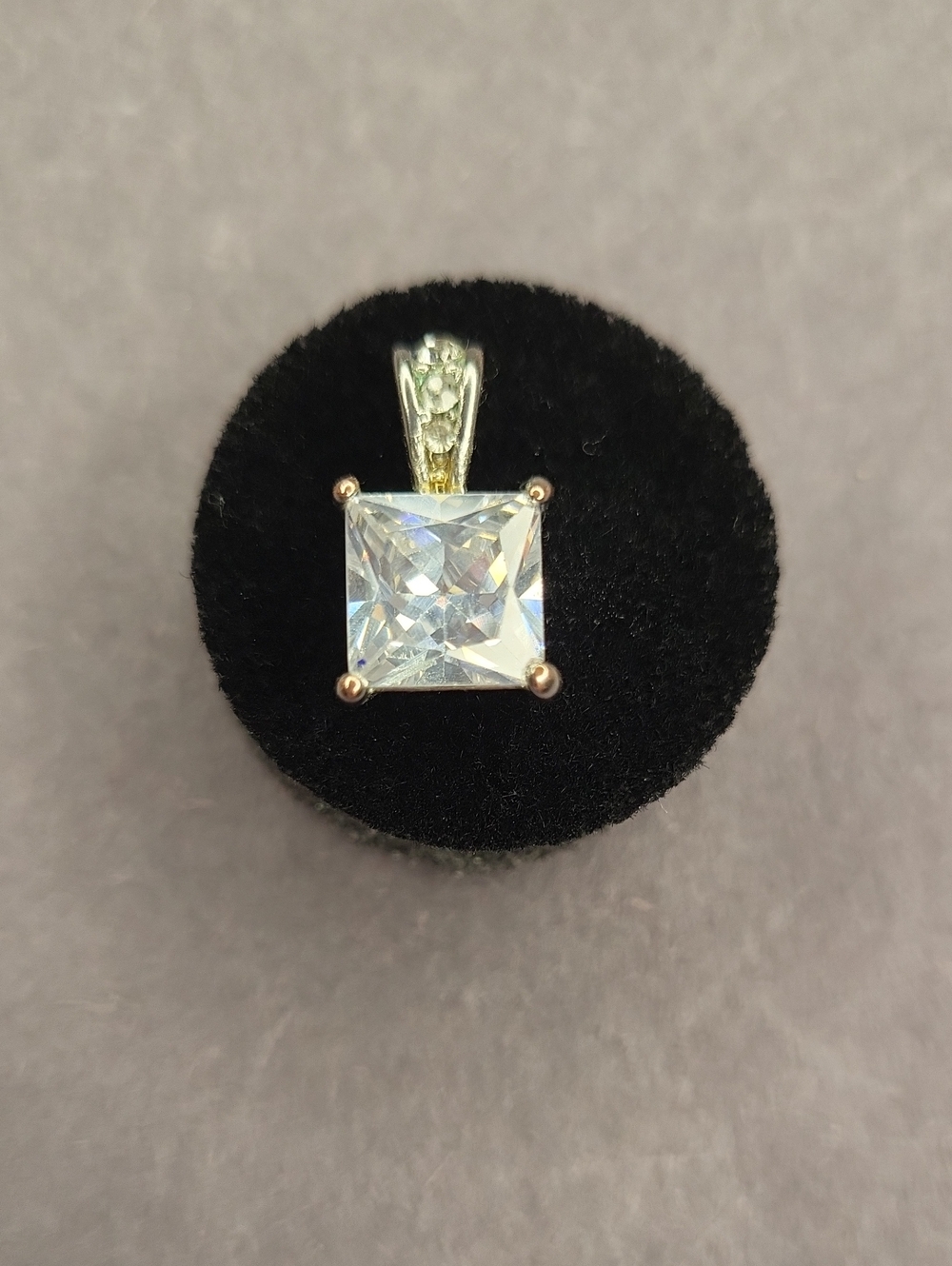 Princess Cut Pendant